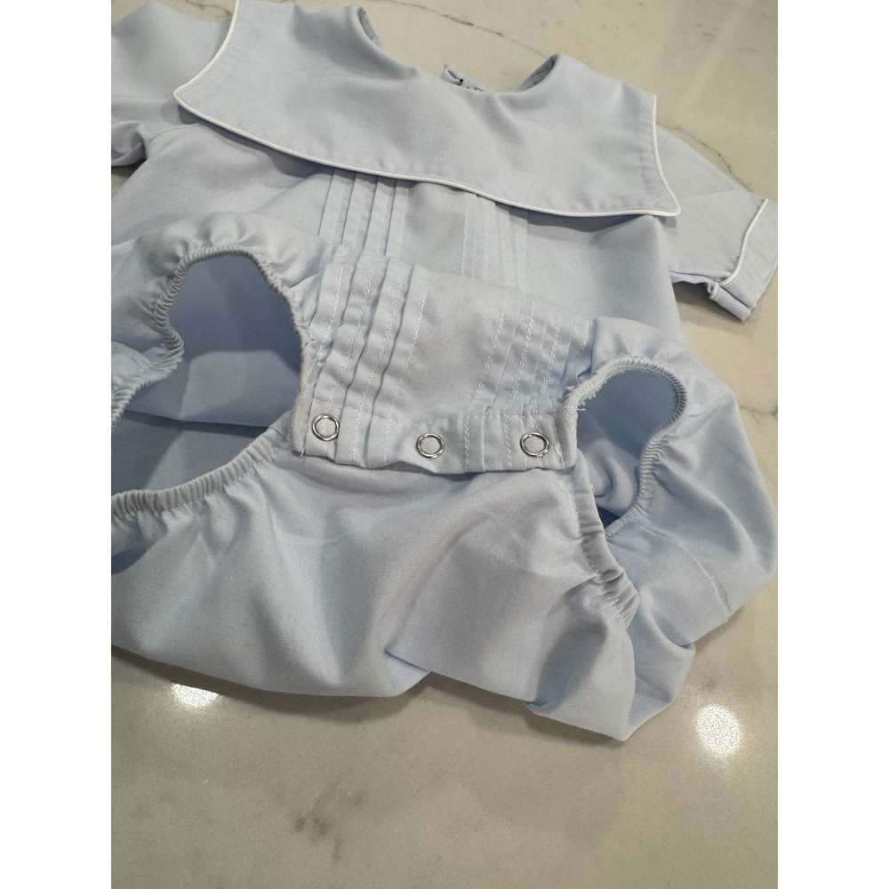 Sweet Dreams Baby Boy Bubble 24-2T Vintage ('15) Beautiful Condition Boutique - Picture 2 of 7